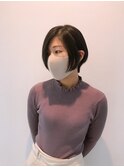 ショート×ブラック