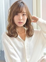 イリーブ(elieve) 大人かわいいカーキベージュカラー