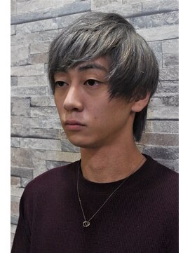 メンズサロン エーカッコシー(A C) マッシュウルフ（シルバーカラー）