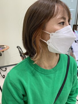 フォルテ 中田店 イヤリングカラー*オレンジ