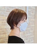 【hair design miel】大人ショートボブ