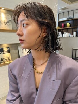 アイヴィ 表参道(IVY) お洒落髪＊ニュアンスヌーディボブモードヘア[村上雅人]