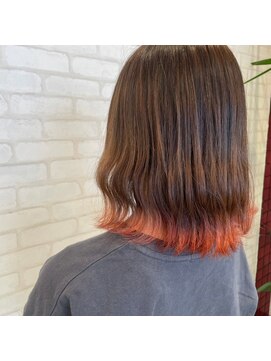 ビスイル 秋葉原店(Vis ill) 暖色カラー/大人かわいい/裾カラー/小顔