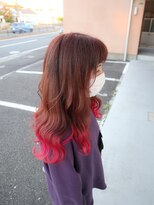 アルル ヘアー(ALULU HAIR) キュートさ抜群『グラデーションピンク』