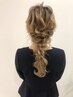 【人気No.1/ Cimeイチ押し！】　ヘアセット(編みおろし)￥4,400