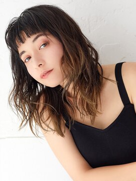 ラフィス ヘアー クラン 広島本通店(La fith hair clan) 【La fith】グラデーション×ニュアンスウェーブ