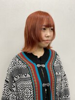 コード 四条河原町駅店(CHORD)&nbsp;プリーチ/ピンクオレンジカラー/ケアブリーチ/韓国風/京都河原町