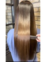 ナナシ(nanac)&nbsp;【うる艶】髪質改善ストレート＋カット