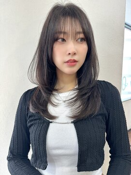 リコバイアフロート(riko by afloat) レイヤーカット/レイヤーロング/ワンカール/グレージュ