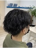 メンズカット × ツイストスパイラル