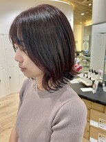 ケンジ 平塚 アネッタ(KENJE annetta)&nbsp;ブリーチ無し！ピンクレッド