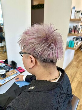 リンク(Link Hair&Spa) 【Linkはんぞー】ダブルカラー×メッシュ