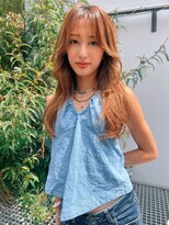 エイミー(Aimee)&nbsp;Aimee 町田　レイヤースタイル×オレンジブラウン