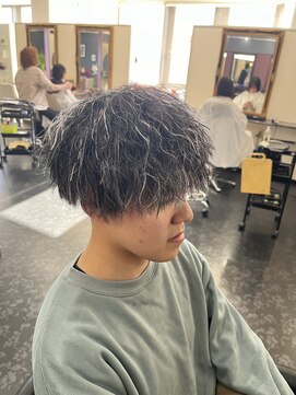 アイズ 渋沢(AIZU) ツイストスパイラル ホワイトメッシュ
