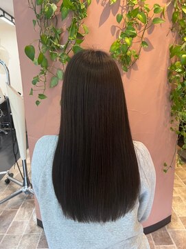 美容室むっしゅ サラサラロングヘア