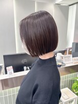 ロンド ブランシュ 錦糸町北口(Lond blanche)&nbsp;◎黒髪美髪縮毛矯正ボブ！地毛風ストレート
