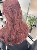 コティ(koti)&nbsp;くすみピンク×柔らかロングレイヤー