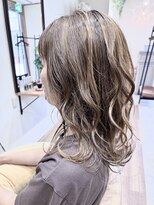 エスト 幕張本郷(est.)&nbsp;夏くびれヘアアプリコットオレンジハイライトカラー
