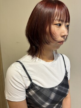 ローレンジウ(LOREN JU) 透明感髪質改善ベージュダブルカラーミルクティーグレージュ