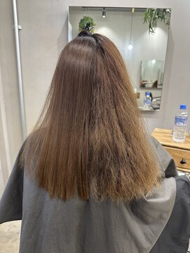 ラボアン 梅田店(lab.em.) ここまで変わる美髪ストレート