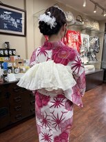 美髪 ヘアサロン(美髪 Hair salon)&nbsp;サイドシニヨンヘア