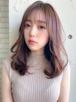 アグノス 青山(Agnos)&nbsp;レイヤーカット暗めカラーフェイスフレーミングデザインカラー