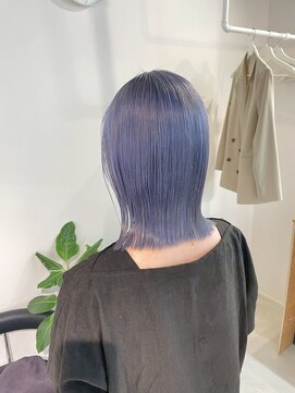  fit stand 千葉/ショートボブ/カット/パーマ/ダブルカラー/トリートメント/縮毛矯正 イメチェン/ピンクベージュ/アンブレラカラー[千葉]