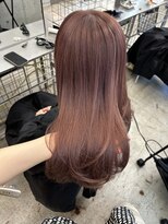 ネアー 新潟(NEER)&nbsp;イメチェンヘアスタイル/ピンクベージュ/アンブレラカラー