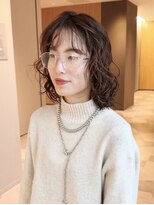 ヘアー ウル(HAIR URU)&nbsp;くっきりパーマボブ