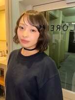 ローレン(LOREN) 透明感髪質改善ベージュダブルカラーミルクティーグレージュ