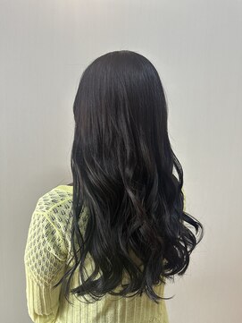 ヘアーワークス ボナ ウニクス店(HAIR WORKS bona) 艶感ラベンダーブラック