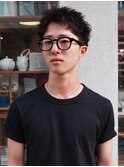スパイキーピンパーマ