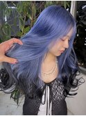 グレージュショートボブフェイスフレーミングカラーダブルカラー