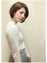 ラウンジ モリオ イケブクロ(Lounge MORIO Ikebukuro) 【morio池袋】前下がりショートボブ