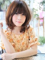 アニモ 吉川店(animo)&nbsp;+animo+ 重めバングが新鮮！ランダムカールa