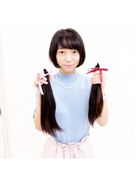 ブラッシュ 髪の館(BRUSH) 前下がりショートボブ