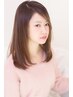 【髪質改善☆アメイジアトリートメントコース】プラチナストレート＋カット