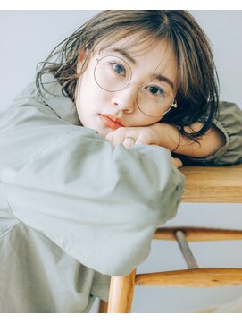 メアリー バイ メリー(marry by merry) 【立町メアリーバイメリー】☆khaki　beige＆layer　bob☆