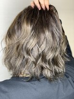 ヘアリゾートエーアイ 西日暮里店(Ai)&nbsp;グレージュミディアムスタイル