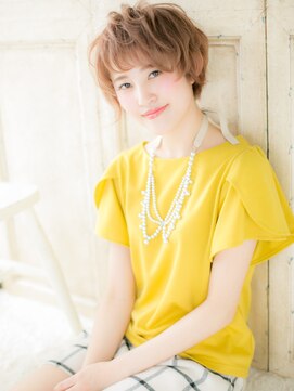 モッズ ヘア 福岡姪浜店(mod's hair) *mod's姪浜*…テラコッタハイトーンカラー小顔ミニウルフe