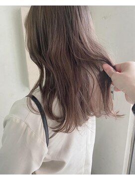 キャンバス バイ ネオリーブ 横浜西口(Canvas by neo.) ピンクベージュで肌のトーンが1つ上がるヘア◎sk