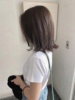 キャンバス バイ ネオリーブ 横浜西口(Canvas by neo.)&nbsp;ボブ ボブレイヤー グレージュ 肌馴染み 【sk】