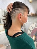 【roijir 山岸】スキンフェード女子 刈り上げ女子