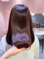 ラメール(MAISON LA MER)&nbsp;《AYAKA》ブリーチなし☆カシスピンクカラー