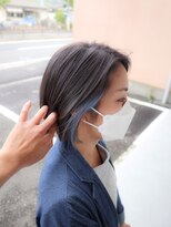 アルル ヘアー(ALULU HAIR) 爽やかな透明感『イヤリングカラーブルーアッシュ』