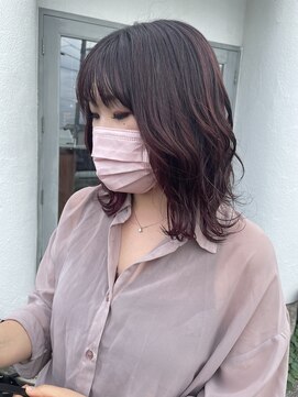 ヘアーショップ オズ(hair shop oz) レッドブラウン