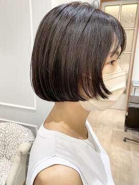 ネオリーブギンザ 銀座店(Neolive GINZA) 内巻きミニボブ　前上がりボブ　マッシュボブ