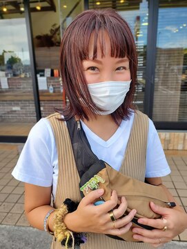 コワフュールトーリ フジグラン店(COIFFURE TORI) オン眉×こっくりブラウン