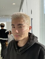 エアー 青山(AIR)&nbsp;ホワイトカラー/刈り上げ/メンズヘア