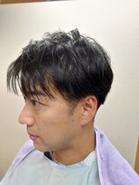 スマイル(Smile) ツーブロックスマートマッシュ ショート ビジネスマン 学生 黒髪